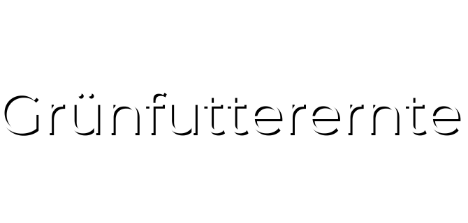 LU-Ruge | Grünfutterernte